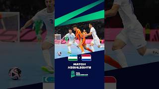 HIGHLIGHTS Uzbekistan vs Netherlands Futsal World Cup [upl. by Lietman]