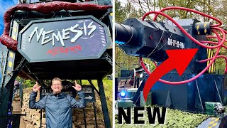 Nemesis Reborn NEW Theming Rattle Update amp MORE Alton Towers 2024 [upl. by Arrak]