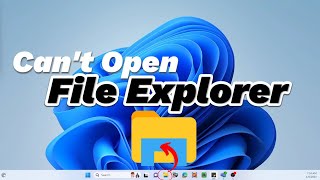 Solved How to Fix File Explorer Not Opening in Windows 11 after update windows patch  Hobi IT [upl. by Ogden]