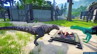 Spinosaurus Evolution Dinosaur Hunting Fight Indoraptor Monster Jurassic World Dominion Godzilla [upl. by Burrell]