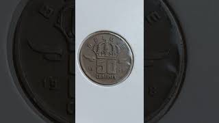 Belgium 50 Centimes 1958 Dutch text [upl. by Postman]