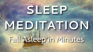 Sleep Meditation Fall Asleep in Minutes Deep Sleep Hypnosis Story with Calm Ocean Waves [upl. by Kecaj]