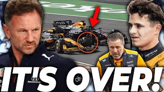 🚨McLaren FURIOUS over Red Bulls NEW ILLEGAL TYRE TRICK ACCUSATIONS After Verstappens HUGE PENALTY [upl. by Llenod]