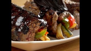 Balsamic Glazed Steak Rolls [upl. by Elayor]