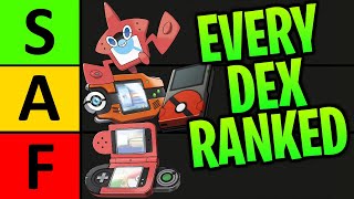 Ranking Every Regional Dex in Pokemon [upl. by Akcirred]