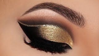 ⭐ Cut Crease Glam for HOLIDAY Makeup Tutorial  Melissa Samways ⭐ [upl. by Anilegna971]