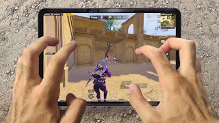 iPad Mini 6 PUBG HANDCAM 🔥 4 Finger claw  Gyro ❤️ Pubg Test Gameplay Sensitivity 🔥 FHD60FPS [upl. by Eicnarf2]