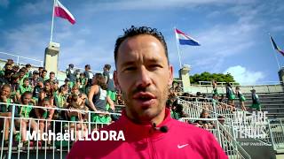 A la découverte des coulisses de RolandGarros  les ramasseurs de balles [upl. by Ylicic]