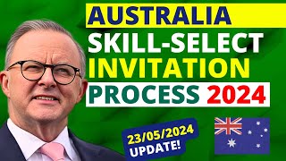 Australia SkillSelect Invitation Round for PR Visa 2024  Australia Invitation Round [upl. by Yerhcaz630]