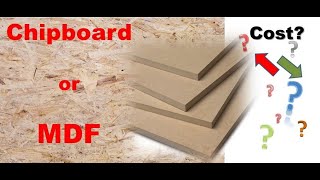 Chipboard vs MDF [upl. by Einotna]