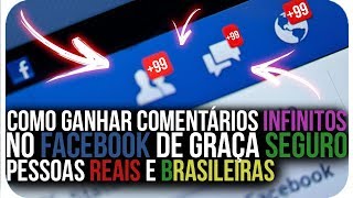 🔴 COMO GANHAR COMENTÁRIOS quotINFINITOSquot NA SUA PUBLICAÇÃO FACEBOOK NOVO MÉTODO INCRÍVEL 2017 [upl. by Orvan823]