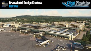 MSFS 2020  REVIEW Drzewiecki Design Krakow EPKKEPKC scenery for Microsoft Flight Simulator 2020 [upl. by Shawnee]