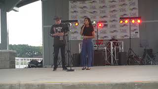 Cristelle Camarillo performed with one of my favorite singers Uncle Lee Parilla at FilFest 2023 [upl. by Eivol]