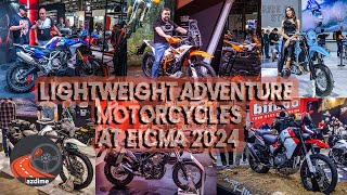 ALL Lightweight Adventure Motorcycles up to 500ccm at EICMA 2024 [upl. by Yras]