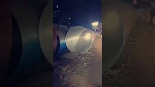 India’s first hyperloop at Kalyan Shilphata Road mumbai traffic shilphata hyperloop [upl. by Aicnelev]