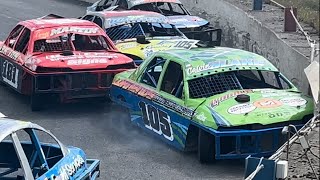 Saloon Stock Cars Highlights Nutts Corner 28724 [upl. by Leatrice]