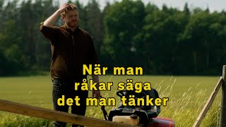 När man råkar säga det man tänker [upl. by Brey]