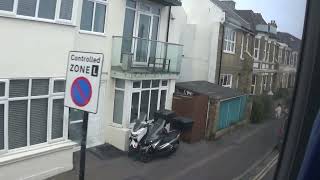 Foxy riding Stagecoach Coastliner bus route 700 heading towards Hove from Worthing 01092024 pt3 [upl. by Sunny]