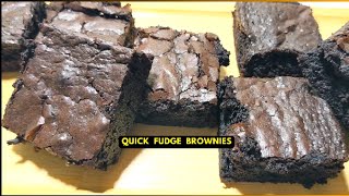 Easy Brownies Recipe 3 Ingredients Brownies cuisinepalette [upl. by Ballinger]