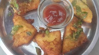 easy recipe with bread bread recipe2 minutes bread snacks  dahi bread toast recipe  new recipe [upl. by Arretahs]