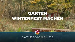 Garten winterfest machen Tipps aus dem NABUNaturgarten [upl. by Rozanna636]