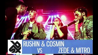 RUSHINampCOSMIN vs ZEDEampMITRO  Fantasy Beatbox Battle 2017  14 FINAL [upl. by Eluj830]