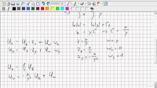 Partielle Differentialgleichung 1 Ordnung [upl. by Ciardap]