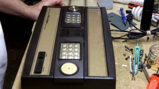 Complete breakdown of Intellivision I and repair [upl. by Ahsenac]