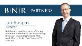 Ian Raspins Testamentary Trust Taxation Podcast [upl. by Nelaf]