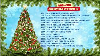 ABS CBN Christmas Station ID Compilation 20092023 🎄🌟 [upl. by Wallraff219]