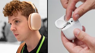 Probando los AirPods 4  AirPods Max en los nuevos colores [upl. by Franchot]