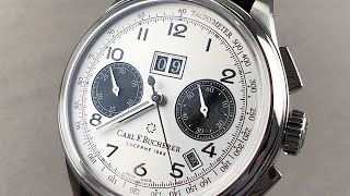 Carl F Bucherer Heritage BiCompax Annual Limited Edition 0010803081201 Luxury Watch Review [upl. by Lomax]