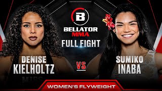 Denise Kielholtz vs Sumiko Inaba  Bellator 301 Full Fight [upl. by Soneson]