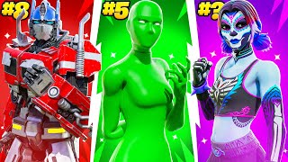 24 SWEATIEST Skins In Season 3 Fortnite [upl. by Yenruoc635]