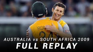 LIVE Flashback Australia v South Africa  First T20I 200809 [upl. by Lightfoot]