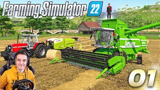 Début de LAVENTURE sur FARMING SIMULATOR 22  Carrière Suivie 1 [upl. by Honeywell]