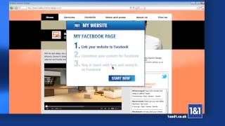 Build your website with 1amp1 Website Builder [upl. by Nynahs835]