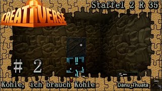 Lets Play Creativerse  Kohle ich brauch Kohle  R 35 Staffel 2  2 [upl. by Nilats434]