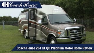 Coach House 261 XL QD Platinum Motor Home Review  Spacious Alternative to Murphy Bed [upl. by Idhem]