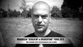 Haudegen Tourtrailer Schlicht und Ergreifend Tour 2011 [upl. by Joice]