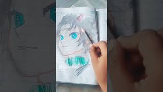 drawing Demon slayer [upl. by Notyep392]