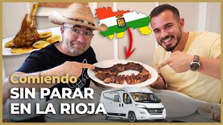 Visitando LOS MEJORES RESTAURANTES de LA RIOJA  Empieza la RUTA GASTRONÓMICA TRANSCANTÁBRICA 🚌 [upl. by Mano]