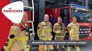 Brandweer Tubbergen herdenkt overleden collegas  Twente TV [upl. by Norven]