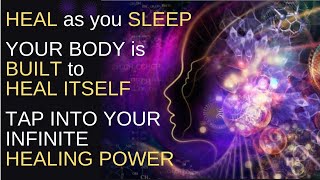 Heal in your Sleep Hypnosis ➡️ Manifest Body Healing Tonight Sleep Meditation to Turn Up Healing [upl. by Everara861]