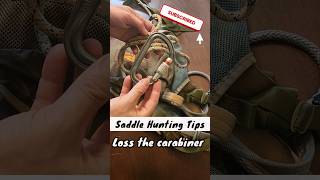 Must Know SADDLE HUNTING KNOTS DIY How To Tie LINEMANS Belt To Saddle Saddle Hunting Tips tethrd [upl. by Baron]