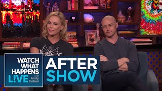 After Show Charlize Theron And James McAvoy’s ‘Atomic Blonde’ Injuries  WWHL [upl. by Akila]