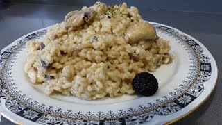 32 COCINA CONMIGO RISOTTO CON TRUFA NEGRA [upl. by Merdith268]