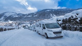 Motorhome Skiing in Chatel France [upl. by Stargell215]