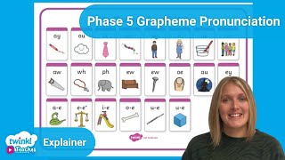 A Support Guide to Phase 5 Grapheme Pronunciation [upl. by Aoht]