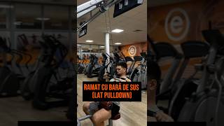 🎯 Tehnica corectă pentru Ramat cu Bară de Sus Lat Pulldown [upl. by Trinl682]